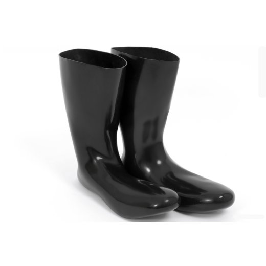 Latexa - Socken anatomisch schwarz