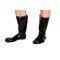 LATEXA Unisex Socken anatomisch geformt Latexst&auml;rke: 1,5 mm Schwarz