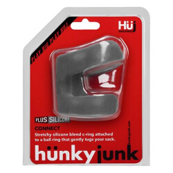 H&Uuml;NKYJUNK Connect Penisring und Hodenstrecker Steingrau