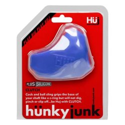 HÜNKYJUNK Clutch Penis- & Hoden-Sling Blau