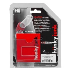 HÜNKYJUNK Clutch Penis- & Hoden-Sling Schwarz