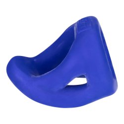 HÜNKYJUNK Slingshot 3-teiliger Penis- & Hodenring Blau
