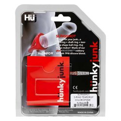HÜNKYJUNK Slingshot 3-teiliger Penis- & Hodenring Blau
