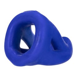 HÜNKYJUNK Slingshot 3-teiliger Penis- & Hodenring Blau