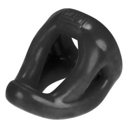 HÜNKYJUNK Slingshot 3-teiliger Penis- & Hodenring Schwarz