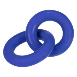 HÜNKYJUNK Duo Penis- und Hodenring Kobaltblau