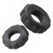 HÜNKYJUNK Cog 2er-Set Penisringe Grau/Schwarz