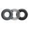 HÜNKYJUNK Penisringe 3er Pack Grau/Ice/Schwarz