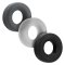 HÜNKYJUNK Penisringe 3er Pack Grau/Ice/Schwarz