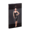 NOIR HANDMADE Powerwetlook Kleid mit elastischen Eins&auml;tzen in der H&uuml;fte und Brustbereich XL