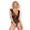 OBSESSIVE Body aus Netztstoff mit offenem Intimbereich XL/XXL