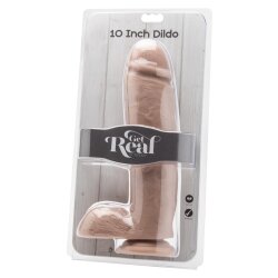 TOY JOY Get Real Dildo aus PVC 25,5 cm Beige