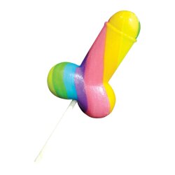SPENCER &amp; FLEETWOOD Penis Zucker-Lollipop mit...