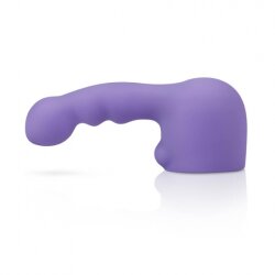 LE WAND Ripple Petite Silikon Aufsetzkappe mit Gewichten Violett