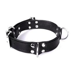 TR Deluxe Bondage Halsband Schwarz