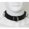 KIOTOS Deluxe Bondage Halsband Schwarz