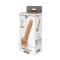 DREAM TOYS Silexpan Dildo mit Hoden &amp; Saugfuss 17,7 cm Beige