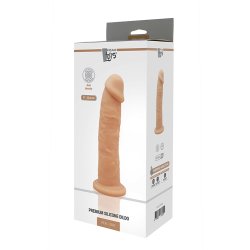 DREAM TOYS Silexpan Dildo mit Saugfuss 22.9 cm Beige