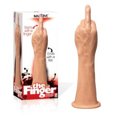 MASSIVE The Finger Fister Dildo Beige