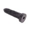 HUNG SYSTEM Todd Dildo aus PVC Silikon Schwarz