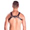 MR.B Brust-Harness aus Leder Schwarz