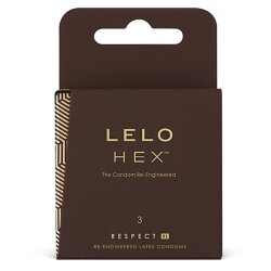 LELO Hex Respect XL Kondome 3 Stk.