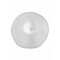 PERFECT FIT Fat Boy Checker Plate Penish&uuml;lle aus SilaSkin Silikon 15,5 cm Weiss/Transparent