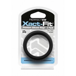 PERFECT FIT Xact-Fit 19 Premium Silikon Penisring 2 Stk...