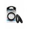 PERFECT FIT Xact-Fit 19 Premium Silikon Penisring 2 Stk 48,0mm Schwarz