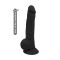 DREAM TOYS Silexpan Dildo 24,1 cm Schwarz