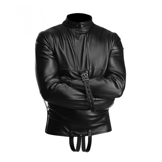 STRICT Straight Jacket aus Kunstleder Schwarz