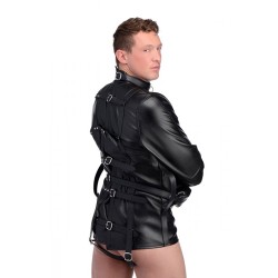 STRICT Straight Jacket aus Kunstleder Schwarz M