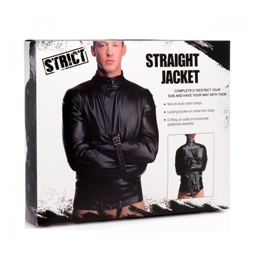 STRICT Straight Jacket aus Kunstleder XL