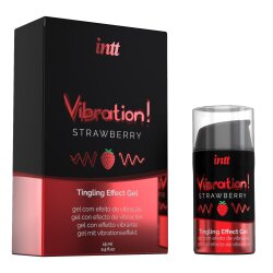 INTT Vibration Strawberry Stimulationsgel 15ml