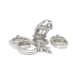 BON 4 M XL Chastity Cage Package Edelstahl