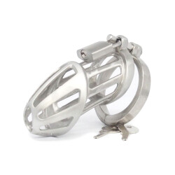 BON 4 M XL Chastity Cage Package Edelstahl