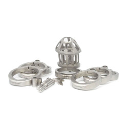 BON 4 M XL Chastity Cage Package Edelstahl