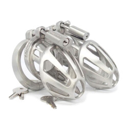 BON 4 PLUS Large Optimal Male Chastity Package Edelstahl