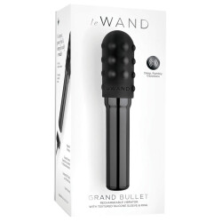 LE WAND Grand Bullet Mini Vibrator Schwarz