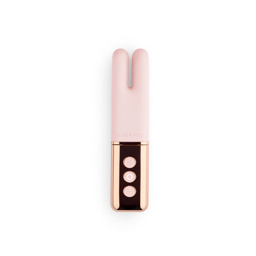 LE WAND Deux Klitoris &amp; Brustwarzen Mini Vibrator Rose/Gold