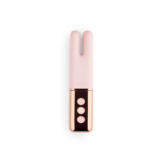 LE WAND Deux Klitoris & Brustwarzen Mini Vibrator Rose/Gold