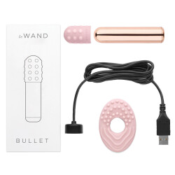 LE WAND Bullet Mini Vibrator Rose/Gold