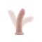 BLUSH AU NATUREL 20,3 cm &Oslash; 5,0 Dildo aus Sensa Feel &amp; Saugfuss flesh