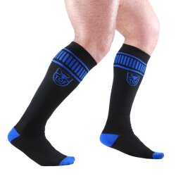 TOF Footish Socken schwarz/blau S/M