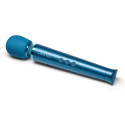 LE WAND Bodywand Massager Petite USB aufladbar Blau