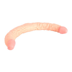 KIOTOS Cox 027 Doppeldildo 40,0 cm Beige