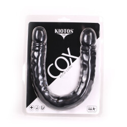 KIOTOS Cox 026 Doppeldildo 45,0 cm Schwarz