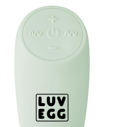 Luv Egg Vibrierendes Liebes-Ei mit Fernbedienung Gr&uuml;n
