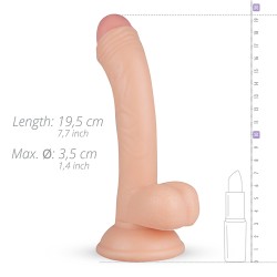 REAL FANTASY Dildo Vince 19,5 cm Beige