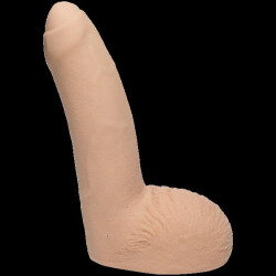 VAC U LOCK Dildo William Seed aus Ultraskyn mit abnehmbarem Saugfuss Beige